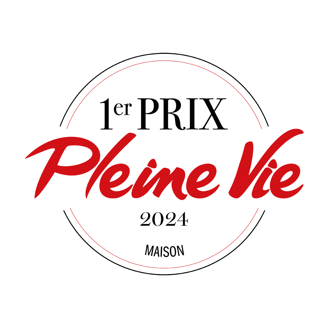 Logo 1er Prix MAISON Prix Pleine Vie 2024