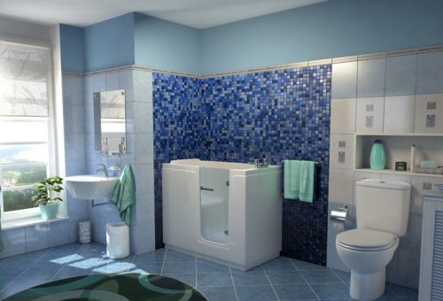 baignoire à porte florence